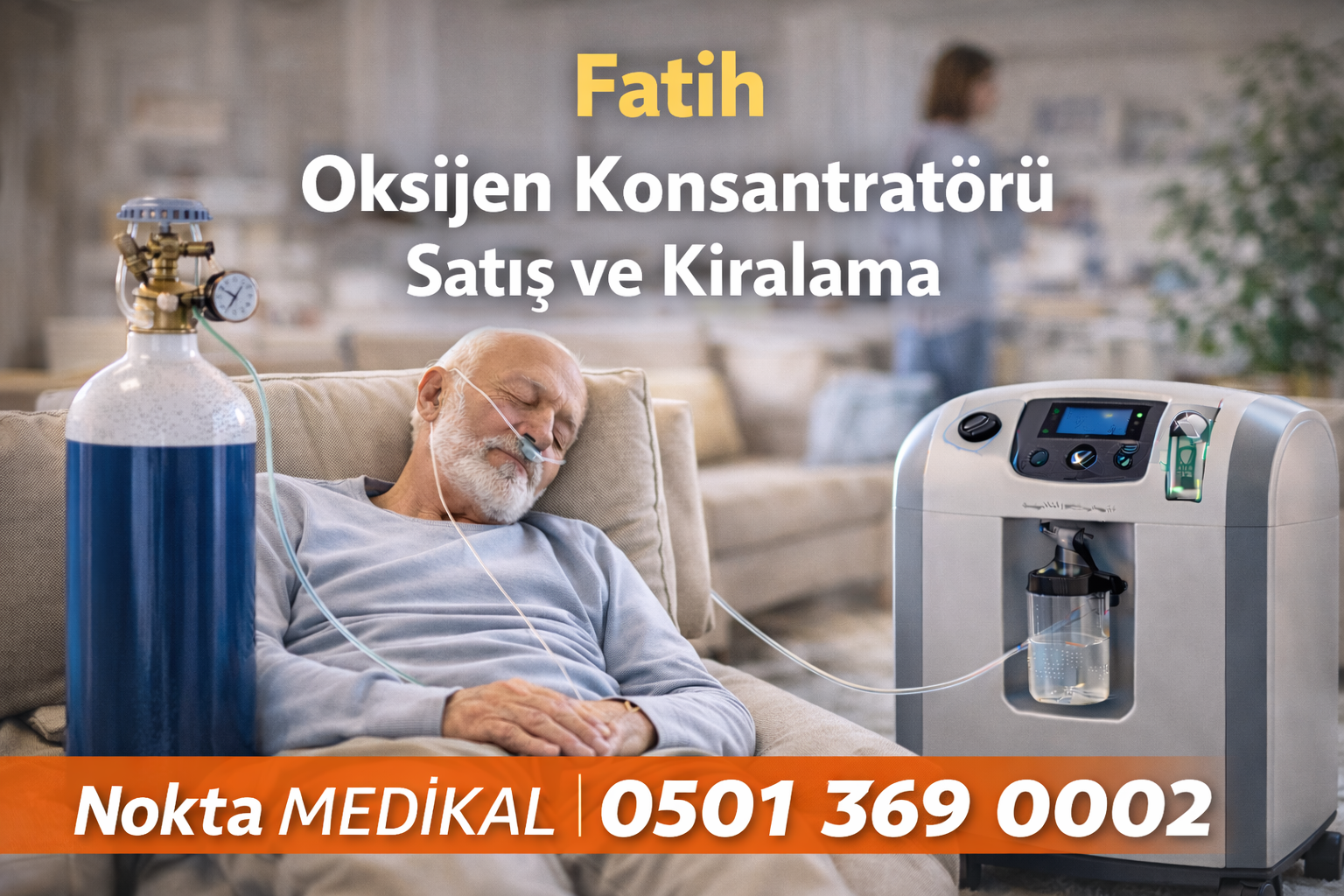 Fatih Oksijen Konsantratörü Satış ve Kiralama Hizmetleri