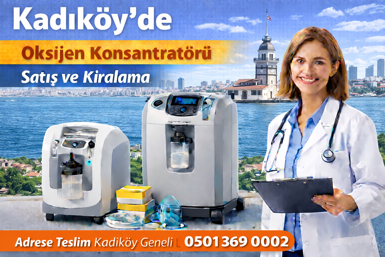Kadıköy Oksijen Konsantratörü Satış ve Kiralama Hizmetleri